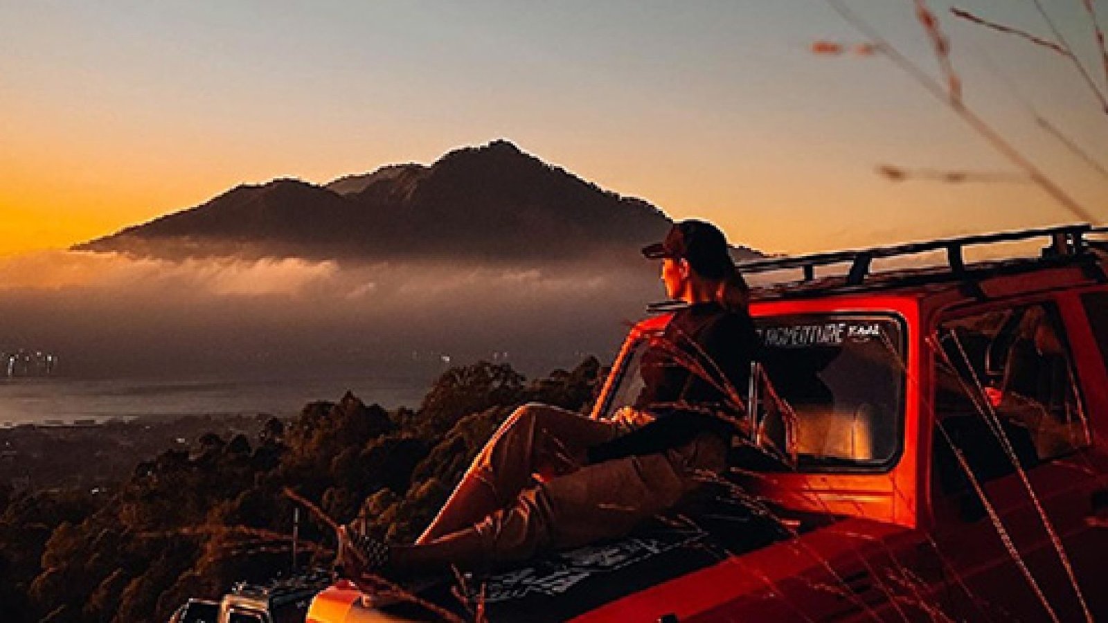 Batur Volcano Jeep Sunset, Tirta Empul Temple & Rice Terrace Tour